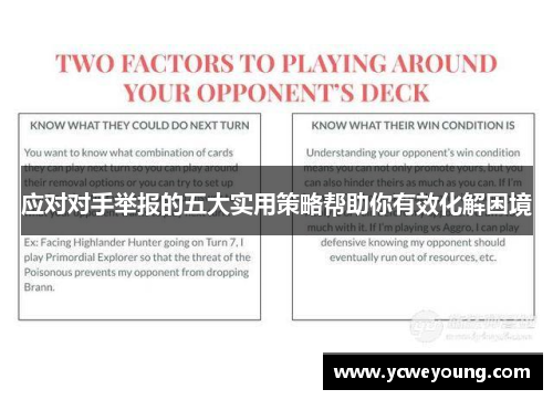应对对手举报的五大实用策略帮助你有效化解困境